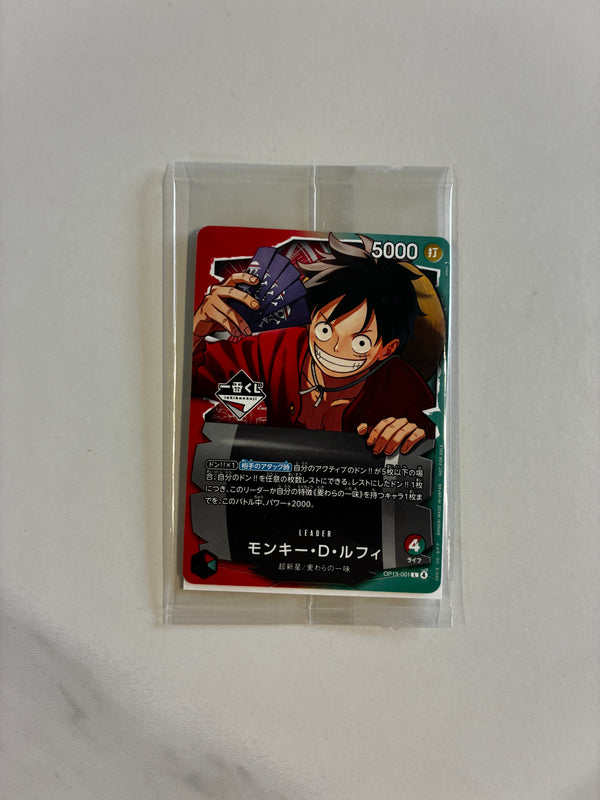 Monkey D. Luffy Promo Ichiban Kuji One Piece Card Japanese NM